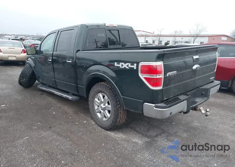 2013 Ford F-150 Lariat из США, поврежденный, VIN 1FTFW1EF9DFA28779